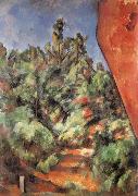 Paul Cezanne Bibemus Le Rocher Rouge oil painting on canvas